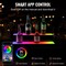 Acrylic LED Liquor Bottle Shelf with Remote App Control, Multi-Color Lights
